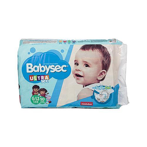 Pañal Desechable Talla G Ultra Baby Sec