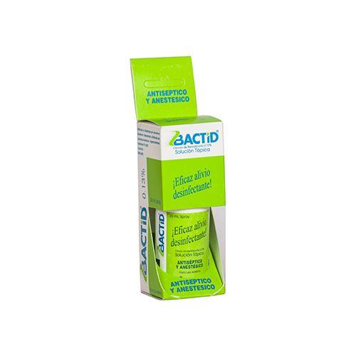 Antiséptico Y Anestésico Bactid