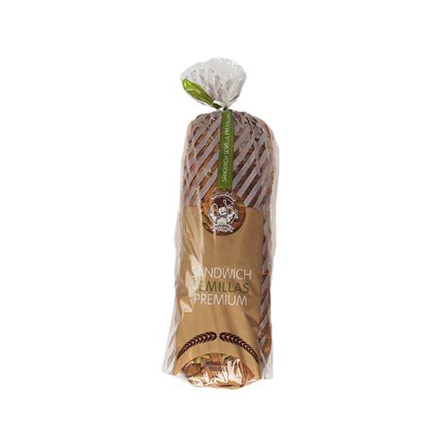 Pan Sándwich Con Semillas Premium