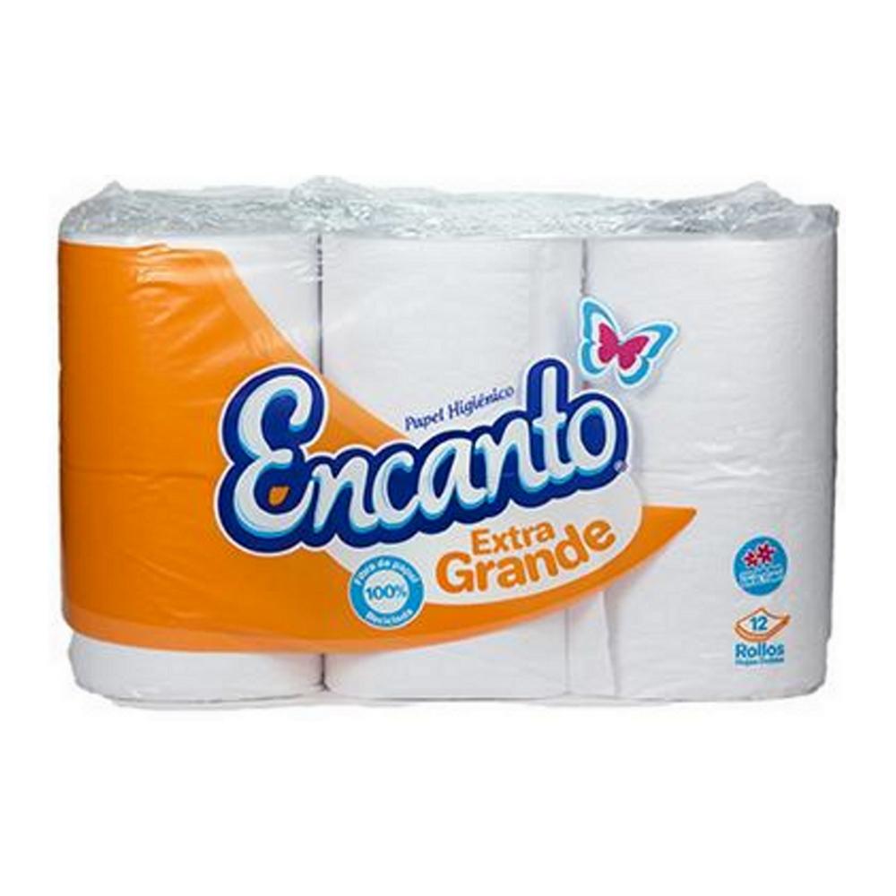 Papel Higiénico Doble Hoja Extra Grande Encanto