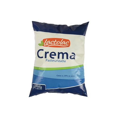 Crema Pasteurizada Lactolac