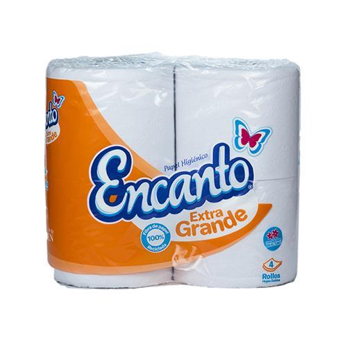 Papel Higiénico Doble Hoja Extra Grande Encanto