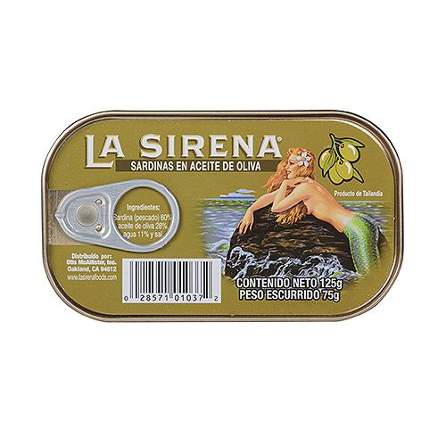 Sardina Aceite Oliva La Sirena