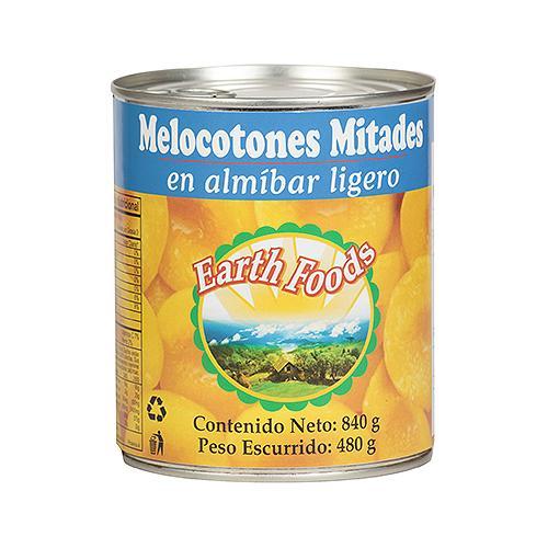 Melocotón Almíbar Earth Foods