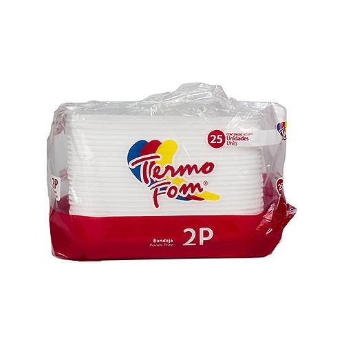 Bandeja Foam 2P Termo Fom