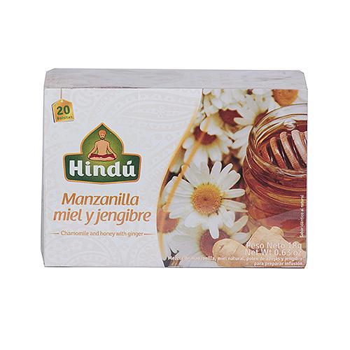 Té Manzanilla Miel Y Jengibre Hindú