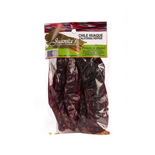 Chile Huaque Entero Juanitas Bolsa