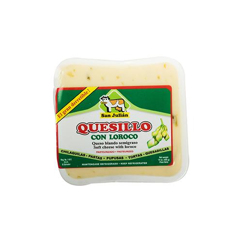 Quesillo Con Loroco San Julián