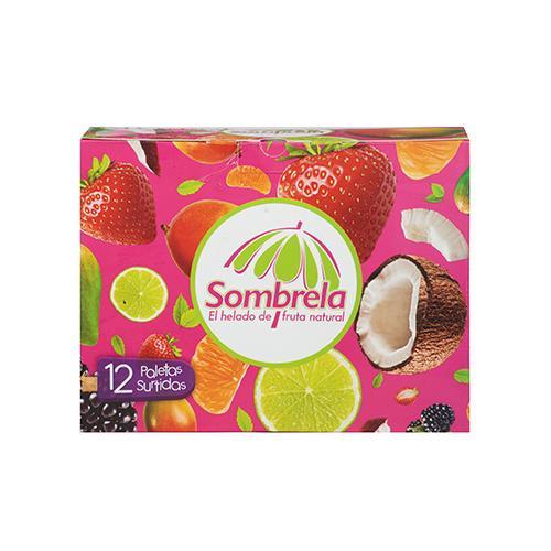 Paletas Fruta Sombrela