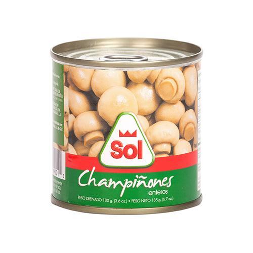 Champiñones Enteros Sol
