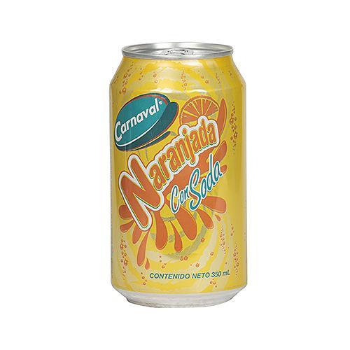 Carnaval Naranjada Con Soda Lata