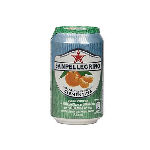 San Pellegrino Clementina Con Soda Lata