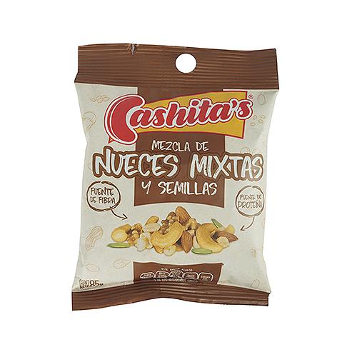 Nueces Mixtas y Semillas Cashitas