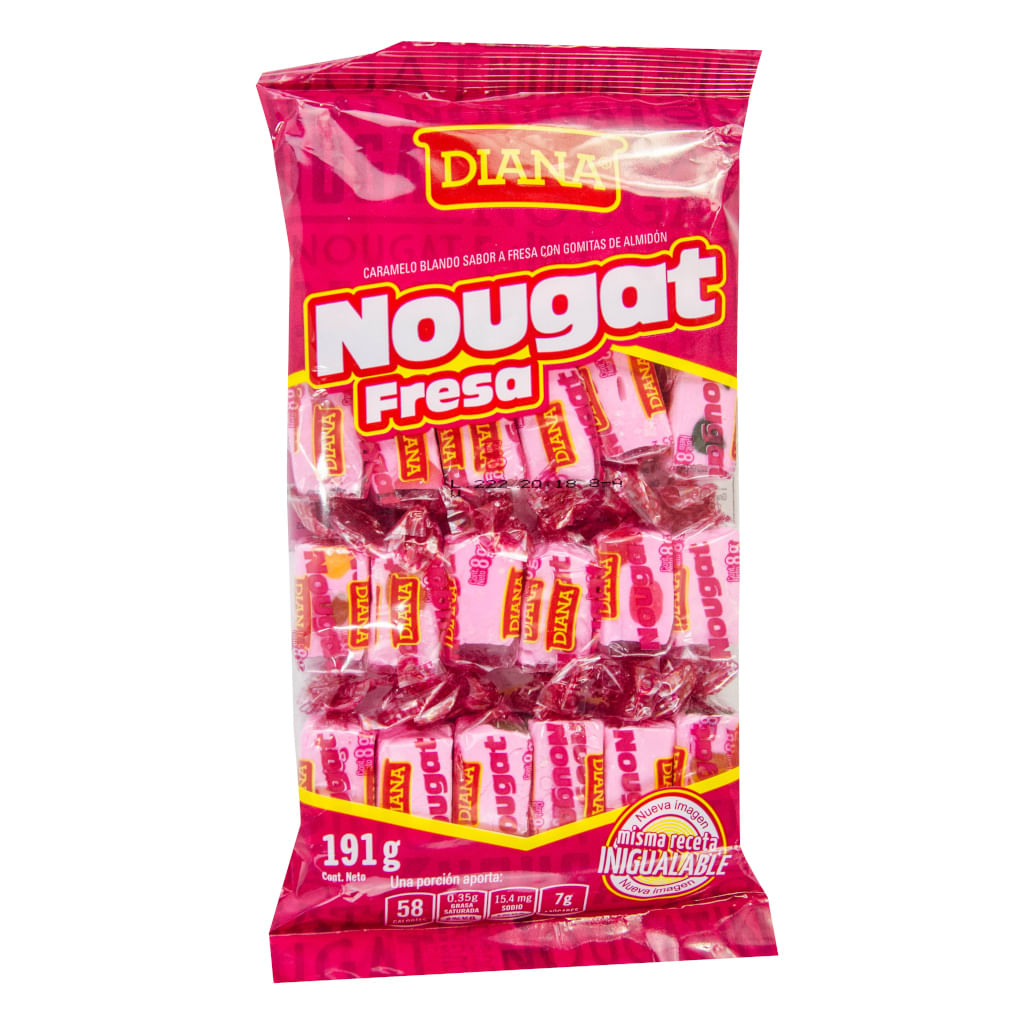 Caramelo Nougat Fresa Diana