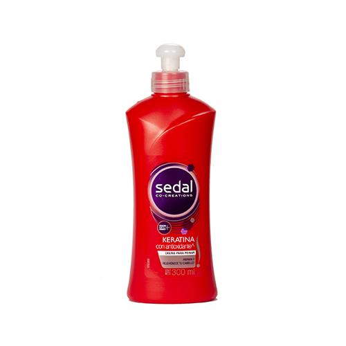 Crema Peinar Keratina Antioxidante Sedal