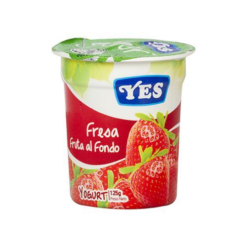 Yogurt Fresa Trozos Fruta Yes