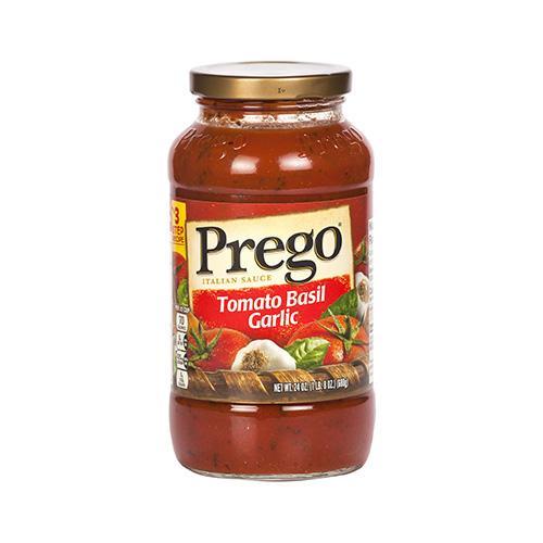 Salsa Tomate Basil Garlic Ajo Prego