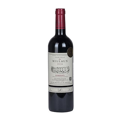 Vino Merlot Chateau Les Millaux Bordeaux