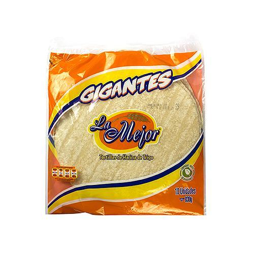 Tortillas Harina Gigantes La Mejor