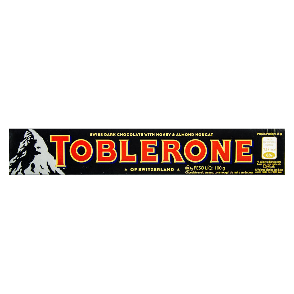 Toblerone Chocolate Negro