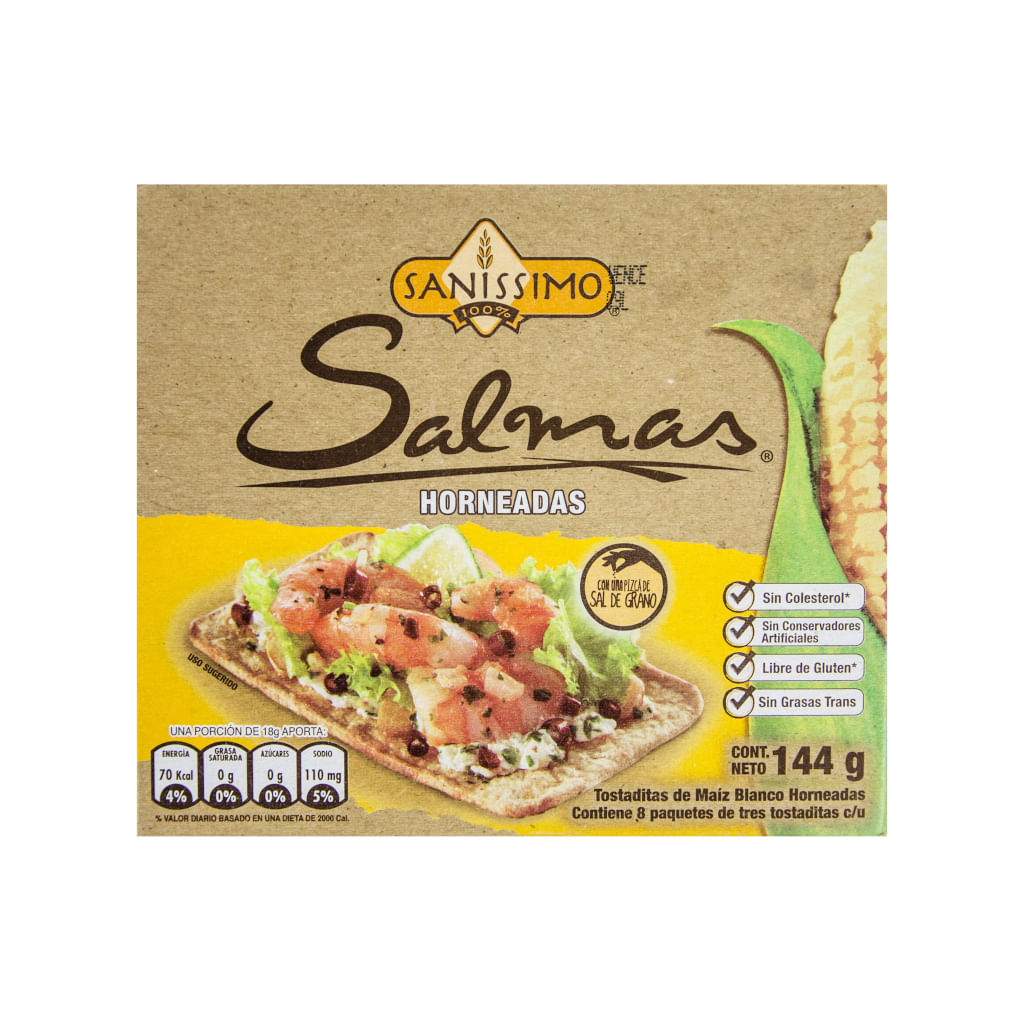 Tostadas Maíz Sanissimo
