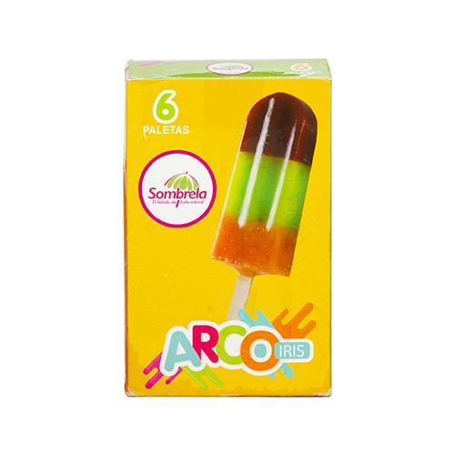 Paletas Arcoiris Sombrela