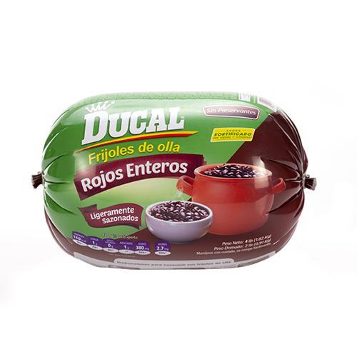 Frijoles Enteros Rojos Cocidos Ducal Bolsa