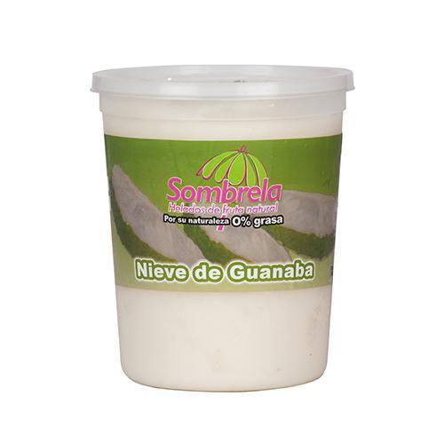 Helado Nieve Guanaba Sombrela