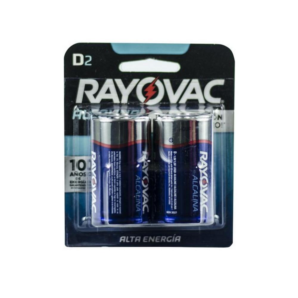Batería Alcalina D Rayovac
