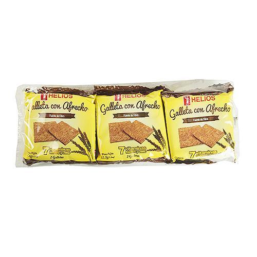 Galletas Con Afrecho Helios 6 Pack
