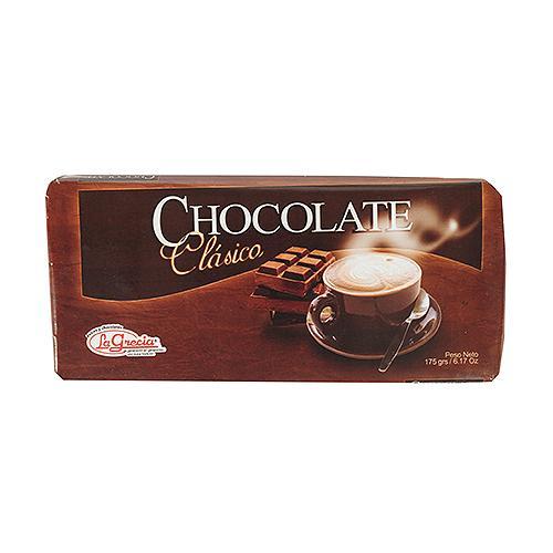 Chocolate Clásico La Grecia Tableta