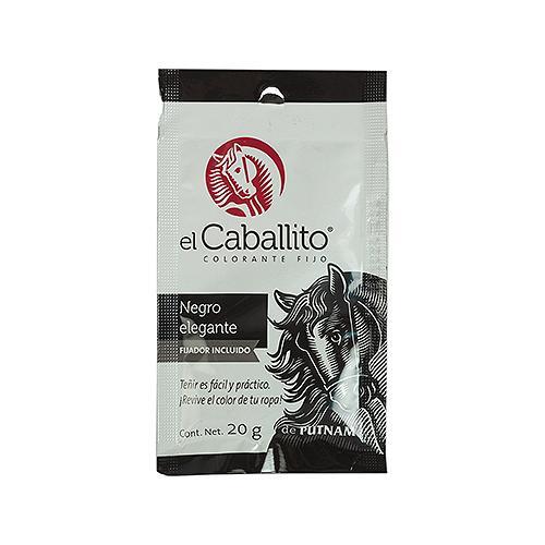 Colorante Fijo Negro Elegante El Caballito Sobre