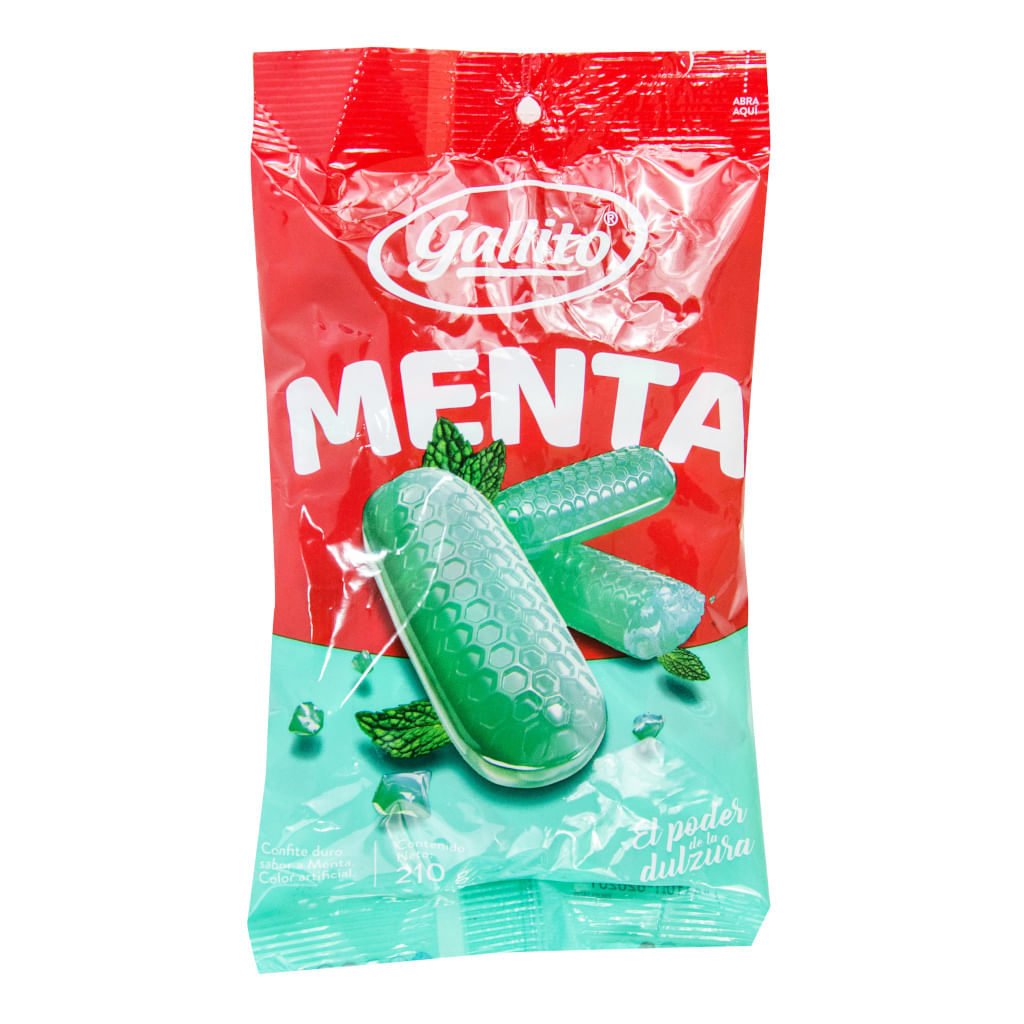 Caramelo Menta Gallito
