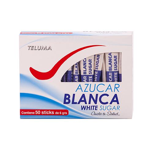 Azúcar Blanca Teluma 50 Unidades