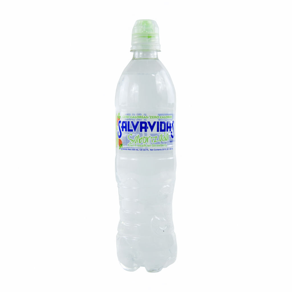 Agua Saborizada Kiwi Fresa Salvavidas