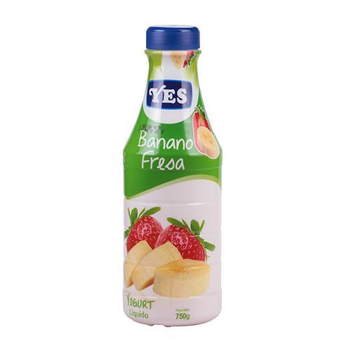 Yogurt Líquido Fresa Banando Yes