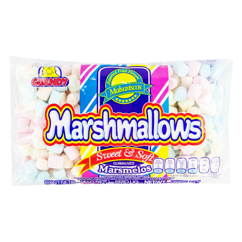 Marshmallows Mini Afrutados Guandy