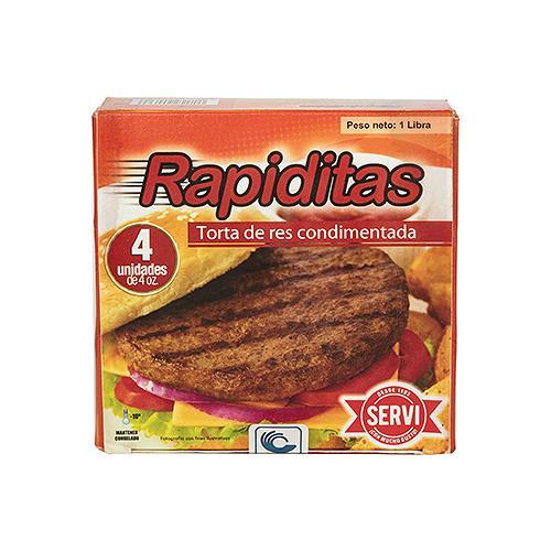 Tortitas Res Condimentadas Rapiditas