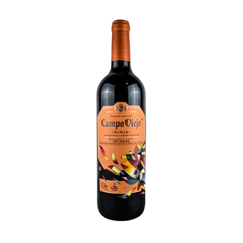 Vino Tempranillo Rioja Reserva Campo Viejo