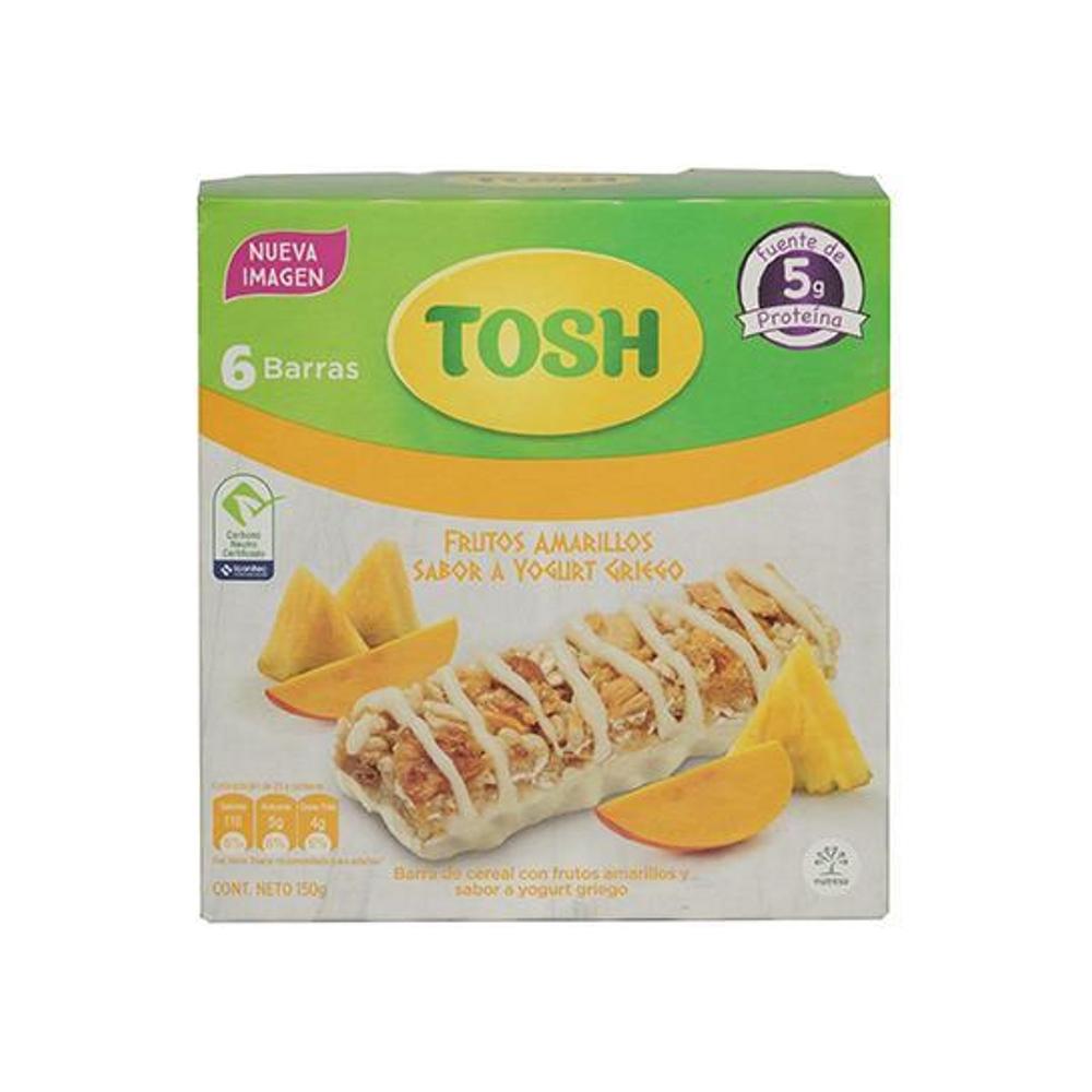 Barras Cereal Yogurt Frutos Amarillos Tosh