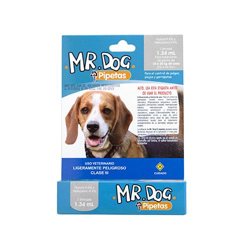 Antipulgas Pipeta Celeste Mr. Dog