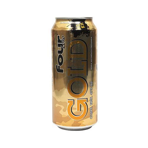 Cooler Gold Four Loko Lata