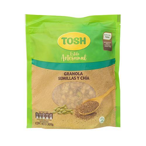 Granola Tosh Semillas Chía Artesanal
