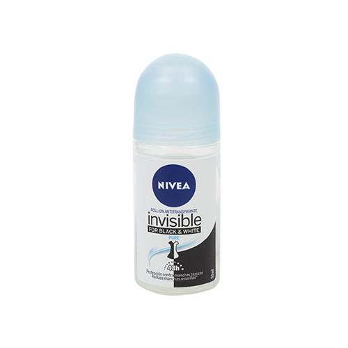 Desodorante Mujer Pure B&W Nivea Roll On