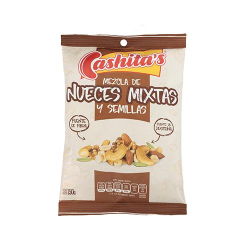 Nueces Mixtas y Semillas Cashitas