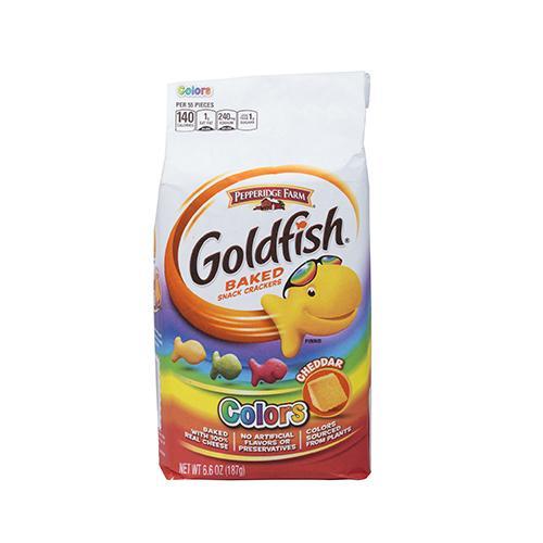 Gold Fish Colors Queso Cheddar