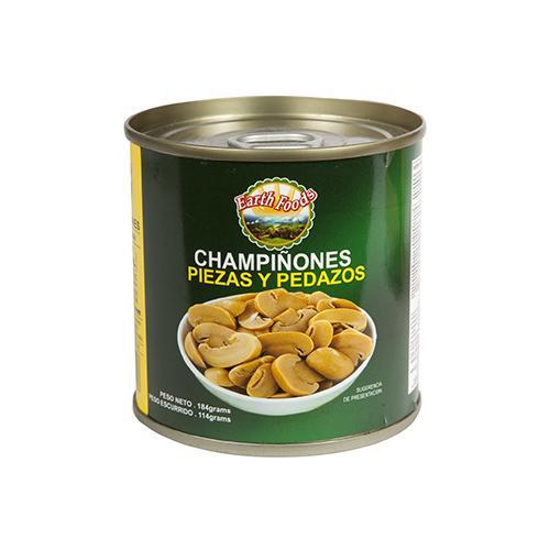 Champiñones Piezas y Pedazos Earth Foods
