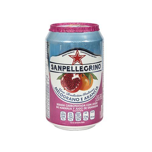 San Pellegrino Granada Naranja Con Soda Lata