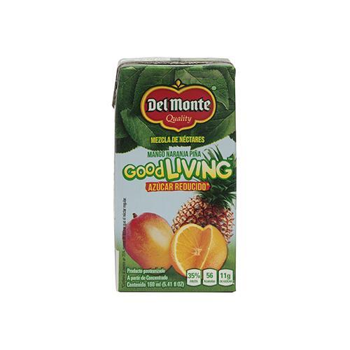 Del Monte Mango Naranja Piña Tetra