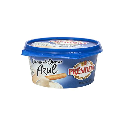 Crema Queso Azul President
